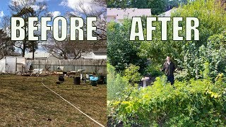 Backyard Garden Before and After [upl. by Nyladnar]