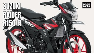 2025 All New Motorcycle Suzuki Raider R150 Fi Unveiled [upl. by Lonyer]