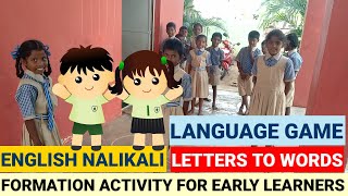 ENGLISH NALIKALILETTERS TO WORDS ACTIVITYENKCOAPTESBINKIDS FUNNY LANGUAGE GAMEKIDS GAMEKIDS [upl. by Anne-Marie]