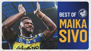 VINAKA  The best of MAIKA SIVO in the NRL  Parramatta Eels [upl. by Surbeck]