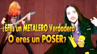 ¿Eres un Verdadero METALERO o un POSER  Metal Vlog [upl. by Elvie]