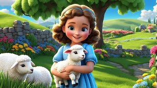 Mary Had a Little Lamb  Classic Nursery Rhyme for Kids  SingAlong [upl. by Wachtel896]