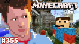 Minecraft  Episode 355  Basketball Court [upl. by Llevad]