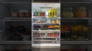 Fridge Organization amp Restock 🍓🥝🥕 organization fridgetour home kitchen [upl. by Eceined]