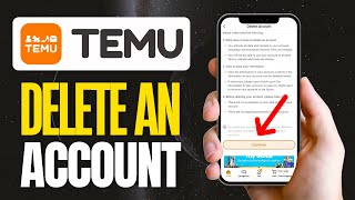 How To Delete Temu Account [upl. by Dulcie291]