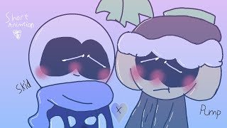 💜Skid x Pump💜short animation 🎄Christmas special 🎄 [upl. by Lumbye309]