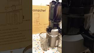 Amzchef Slow Masticating Juicer amzchef juicer shorts juicerecipe youtubeshorts [upl. by Sirama987]