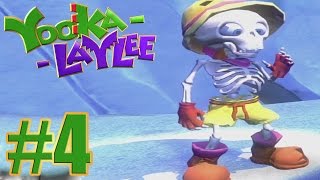 Yooka  Laylee Gameplay Walkthrough Part 4  100  Walkthrough [upl. by Llerdnam]