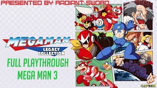 Mega Man Legacy Collection  Mega Man 3  Full Playthrough No Death [upl. by Onirefez309]