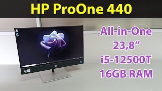 HP ProOne 440 G9 AllinOne PC – Specs 238” Intel Core i512500T 16GB RAM USBC 32 Wifi 6 [upl. by Htez753]