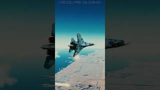 Sukhoi Su27 Flanker Amazing Glory 🇷🇺 Edit Shorts Dcs Aviation Russia [upl. by Aihsinyt607]