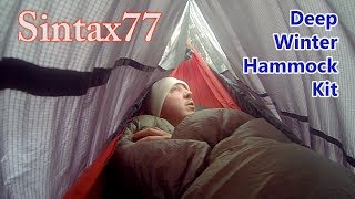 Deep Winter Hammock Camping System [upl. by Llevron]