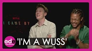 George Mackay amp Percelle Ascott Im a Wuss for Scary Films [upl. by Harp]