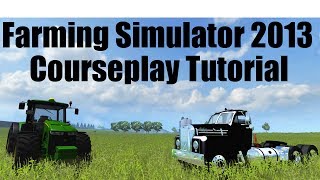 Courseplay Tutorial How to use Fieldwork Mode [upl. by Enellij633]