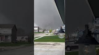 Tornado moves through Nebraska town [upl. by Ah153]