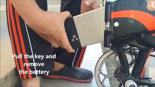 Electric Bike E Bike  How to open Lankeleisi G660Cyrusher XF500 battery [upl. by Aiceila61]