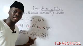 exercice  Encadrement dun nombre réels Maths3ème [upl. by Iorgos]