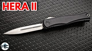 Microtech Hera II Automatic OTF  Full Review [upl. by Ecidnarb]