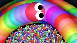 Slitherio AI 500000 Score Epic Slitherio Gameplay [upl. by Haidebez15]