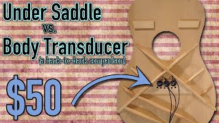 Why Im Switching Out ALL of my Piezo Pickups  JourneyTek EP001K Body Transducer [upl. by Rog442]