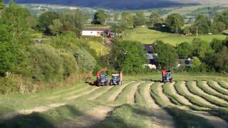 cutting silage 2010 [upl. by Annahsad]