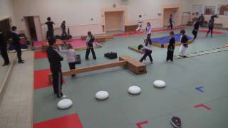 Parcours de Wushu 911 ans [upl. by Pyszka666]