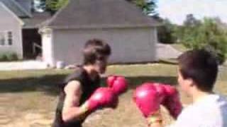 Backyard Boxing Championship Fight [upl. by Hollyanne]