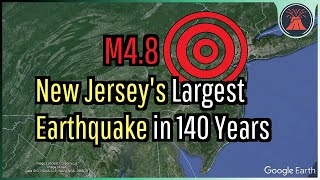 New Jersey Earthquake Update The Largest Earthquake in 140 Years [upl. by Korfonta117]