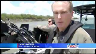 Heavily Armed Texas Gunboats Patrolling the Rio Grande [upl. by Alekehs]