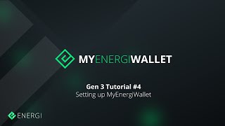 Setting up MyEnergiWallet  Tutorial 4 [upl. by Avitzur]