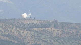 Missiles fired from Syria hit two Turkish border towns [upl. by Nored]