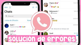 🧸ACTUALIZACION de WHATSAPP ESTILO IPHONE 🌈 corrección de errores ✅ [upl. by Yorgo607]