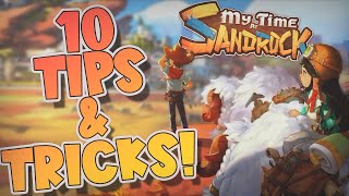 My Time at Sandrock  Top 10 Early Game Tips and Tricks [upl. by Alhahs]