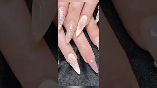 Long Nail Inspo  are you ready for your next nail appointment shorts nailideas longnails [upl. by Cullan846]