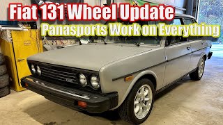 Fiat 131 Brava Gets Wheels [upl. by Refannej569]