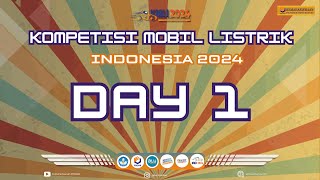 Kompetisi Mobil Listrik 2024 Day  1 [upl. by Maibach581]