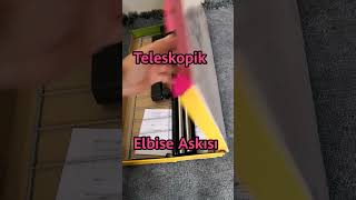 Seyyar Teleskopik Elbise Askısı [upl. by Lamond]