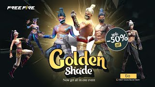 Golden shade bundle return confirm date  New Event Free Fire Bangladesh Server Free Fire New Event [upl. by Darwen15]