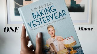 BDylan Hollis Baking Yesteryear Cookbook [upl. by Aloivaf792]