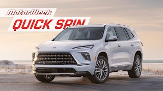 2025 Buick Enclave  MotorWeek Quick Spin [upl. by Akenor154]