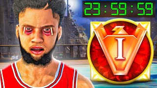 I Played NBA 2K25 for 24 HOURS and HIT VETERAN 1 [upl. by Fitalludba]