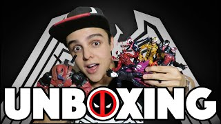 ABRIENDO LAS FIGURAS DE VENOMPOOL MARVEL LEGENDS  NAVY [upl. by Ettevahs]