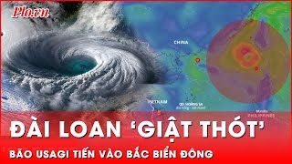 Đài Loan Trung Quốc giật mình thon thót khi bão Usagi tiến vào Bắc Biển Đông  Tin nhanh [upl. by Savitt]