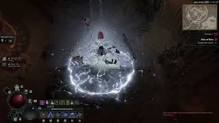 DIABLO IV  Lightning Sorceress Torment lvl 1  quotMelting Elitesquot [upl. by Nnairek]