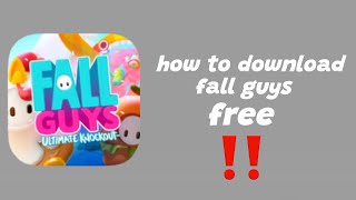 How to get Fall Guys on mobile iPhone outside of Eu [upl. by Verile]