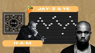 Attempting to HAM by JayZ amp Kanye West  Remake in Fl studio [upl. by Loleta]