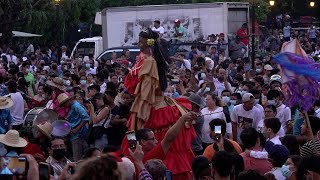 Leoneses celebran con mucho júbilo fervor y devoción los 75 años de la Gritería Chiquita [upl. by Ramaj]