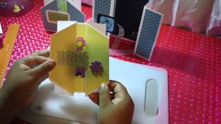 3 TARJETAS POP OPEN SCRAPBOOK ORIGINAL Y FACIL [upl. by Ahsemrak]