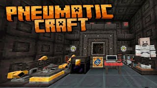 PneumaticCraft  Minecraft Mod Full Showcase  Drones and more [upl. by Ailemrac]