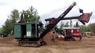 Erie B Steam Shovel on the move [upl. by Grayson758]